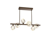 Linear/Island 4 Light + by Hammerton Studio ( 404 | PLB0039-T6-FB-A-001-L1 Gem ) 