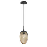 Mini Pendants Glass Down by Hammerton Studio ( 404 | LAB0067-01-MB-ZB-C01-L3 Meteo ) 