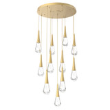 Mid. Chandeliers Multi-Port/Cascade by Hammerton Studio ( 404 | CHB0078-11-GB-C-C01-L3 Raindrop ) 