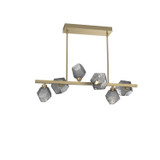 Linear/Island 4 Light + by Hammerton Studio ( 404 | PLB0039-T6-GB-S-001-L3 Gem ) 