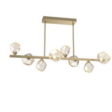Linear/Island 4 Light + by Hammerton Studio ( 404 | PLB0039-T8-GB-A-001-L1 Gem ) 