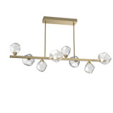 Linear/Island 4 Light + by Hammerton Studio ( 404 | PLB0039-T8-GB-C-001-L3 Gem ) 