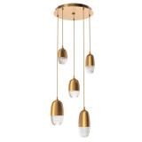 Pendants Multi-port/Cascade by Hammerton Studio ( 404 | CHB0079-05-NB-PC-C01-L1 Pebble ) 