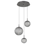 Mini Pendants 3 Light Cluster by Hammerton Studio ( 404 | CHB0092-03-GP-S-C01-L3 Gaia ) 