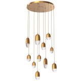 Pendants Multi-port/Cascade by Hammerton Studio ( 404 | CHB0079-11-NB-PC-C01-L1 Pebble ) 