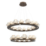 Large Chandeliers Ring/Halo by Hammerton Studio ( 404 | CHB0089-2B-FB-A-CA1-L3 Mesa ) 