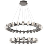 Mid. Chandeliers Ring/Halo by Hammerton Studio ( 404 | CHB0079-2T-GP-PC-CA1-L1 Pebble ) 