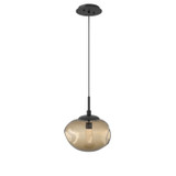 Mini Pendants Glass Down by Hammerton Studio ( 404 | LAB0068-01-MB-GB-C01-L1 Nebula ) 