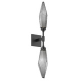 Sconces Double Glass by Hammerton Studio ( 404 | IDB0050-02-MB-CS-L3 Rock Crystal ) 