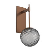 Sconces Single Glass by Hammerton Studio ( 404 | IDB0092-01-BB-S-L1 Gaia ) 