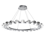 Large Chandeliers Ring/Halo by Hammerton Studio ( 404 | CHB0079-48-CS-PC-CA1-L1 Pebble ) 