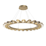 Large Chandeliers Ring/Halo by Hammerton Studio ( 404 | CHB0079-48-GB-PC-CA1-L3 Pebble ) 