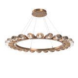 Large Chandeliers Ring/Halo by Hammerton Studio ( 404 | CHB0079-48-NB-PC-CA1-L3 Pebble ) 