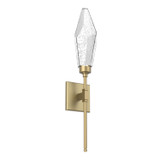 Sconces Single Glass by Hammerton Studio ( 404 | IDB0050-04-GB-CC-L1 Rock Crystal ) 