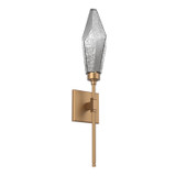Sconces Single Glass by Hammerton Studio ( 404 | IDB0050-04-NB-CS-L3 Rock Crystal ) 
