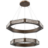 Mid. Chandeliers Ring/Halo by Hammerton Studio ( 404 | CHB0061-2B-FB-GC-CA1-L1 Glacier ) 