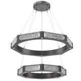Mid. Chandeliers Ring/Halo by Hammerton Studio ( 404 | CHB0061-2B-GP-GC-CA1-L3 Glacier ) 
