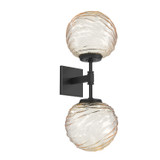 Sconces Double Glass by Hammerton Studio ( 404 | IDB0092-02-MB-A-L3 Gaia ) 