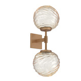 Sconces Double Glass by Hammerton Studio ( 404 | IDB0092-02-NB-A-L1 Gaia ) 