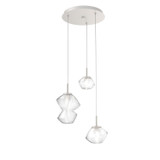 Mini Pendants 3 Light Cluster by Hammerton Studio ( 404 | CHB0089-03-BS-C-C01-L1 Mesa ) 