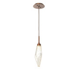 Mini Pendants Glass Down by Hammerton Studio ( 404 | LAB0050-15-BB-CA-C01-L1 Rock Crystal ) 