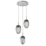 Mini Pendants 3 Light Cluster by Hammerton Studio ( 404 | CHB0067-03-CS-FS-C01-L1 Meteo ) 
