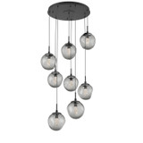 Pendants Multi-port/Cascade by Hammerton Studio ( 404 | CHB0066-08-MB-GS-C01-L1 Aster ) 