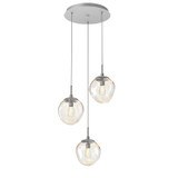 Mini Pendants 3 Light Cluster by Hammerton Studio ( 404 | CHB0062-03-CS-A-C01-E2 Aster ) 