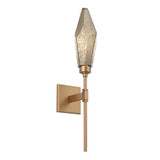 Sconces Single Glass by Hammerton Studio ( 404 | IDB0050-07-NB-CB-L3 Rock Crystal ) 