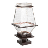 Exterior Post/Pier Head by Hammerton Studio ( 404 | OMB0077-01-SB-C-L2 Outdoor Lighting ) 