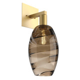 Sconces Single Glass by Hammerton Studio ( 404 | IDB0035-16-GB-OB-E2 Ellisse ) 