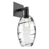 Sconces Single Glass by Hammerton Studio ( 404 | IDB0035-16-MB-OC-E2 Ellisse ) 