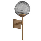 Sconces Single Glass by Hammerton Studio ( 404 | IDB0092-03-NB-S-L1 Gaia ) 