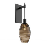 Sconces Single Glass by Hammerton Studio ( 404 | IDB0035-24-MB-OB-E2 Ellisse ) 