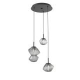 Mini Pendants 3 Light Cluster by Hammerton Studio ( 404 | CHB0089-03-MB-S-C01-L3 Mesa ) 