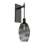 Sconces Single Glass by Hammerton Studio ( 404 | IDB0035-24-MB-OS-E2 Ellisse ) 
