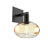 Sconces Single Glass by Hammerton Studio ( 404 | IDB0036-11-MB-OA-E2 Coppa ) 