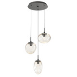 Mini Pendants 3 Light Cluster by Hammerton Studio ( 404 | CHB0069-03-GP-FA-C01-L3 Cosmos ) 