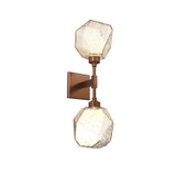 Sconces Double Glass by Hammerton Studio ( 404 | IDB0039-02-BB-A-L3 Gem ) 