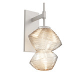 Sconces Single Glass by Hammerton Studio ( 404 | IDB0089-01-BS-A-L3 Mesa ) 