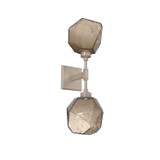 Sconces Double Glass by Hammerton Studio ( 404 | IDB0039-02-BS-B-L3 Gem ) 
