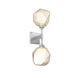 Sconces Double Glass by Hammerton Studio ( 404 | IDB0039-02-CS-A-L1 Gem ) 