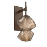 Sconces Single Glass by Hammerton Studio ( 404 | IDB0089-01-FB-B-L3 Mesa ) 