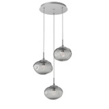 Mini Pendants 3 Light Cluster by Hammerton Studio ( 404 | CHB0068-03-CS-FS-C01-L3 Nebula ) 