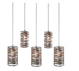 Linear/Island 4 Light + by Hammerton Studio ( 404 | PLB0013-05-NB-0-C01-E2 Tempest ) 