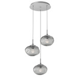 Mini Pendants 3 Light Cluster by Hammerton Studio ( 404 | CHB0068-03-CS-ZS-C01-L3 Nebula ) 