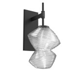 Sconces Single Glass by Hammerton Studio ( 404 | IDB0089-01-MB-C-L1 Mesa ) 