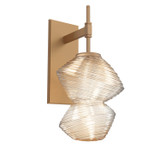 Sconces Single Glass by Hammerton Studio ( 404 | IDB0089-01-NB-A-L3 Mesa ) 