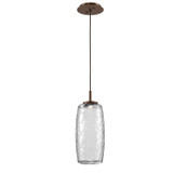Mini Pendants Glass Down by Hammerton Studio ( 404 | LAB0091-01-BB-C-C01-L1 Vessel ) 