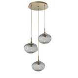 Mini Pendants 3 Light Cluster by Hammerton Studio ( 404 | CHB0068-03-GB-GS-C01-L1 Nebula ) 